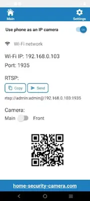 RTSP Security Camera android App screenshot 1